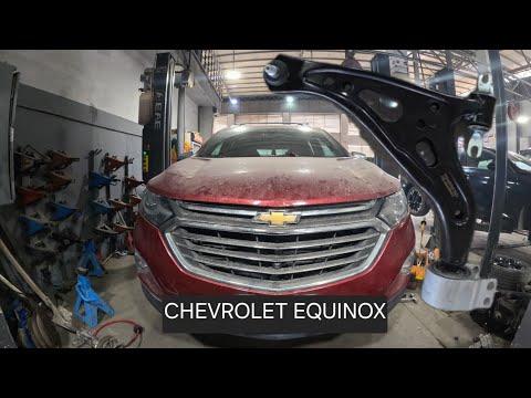 replacing front control arm and ball joint ... chevrolet equinox 2018-2025 (torque specs)