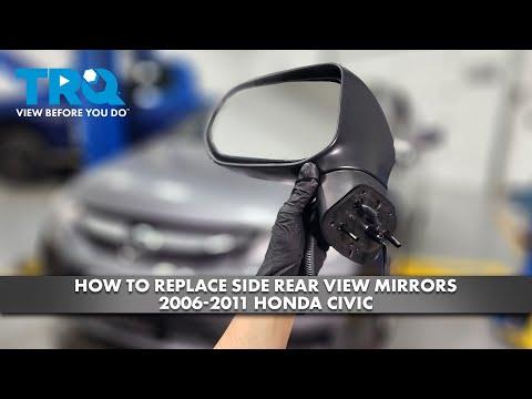 How to Replace a Side View Mirror on a 2009 Honda Civic (Driver or Passenger Side)