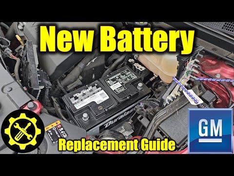 2018 - 2023 Traverse, Acadia &amp; Enclave - Battery Replacement Guide