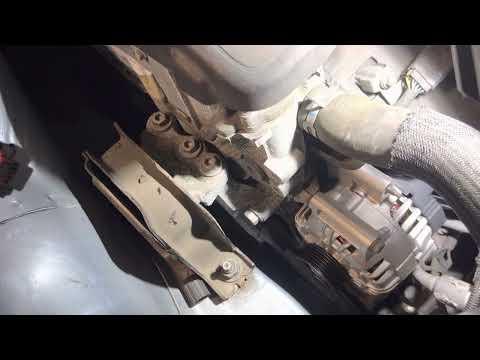 How to replace alternator  2014 Chevy Equinox All wheel drive LS V6