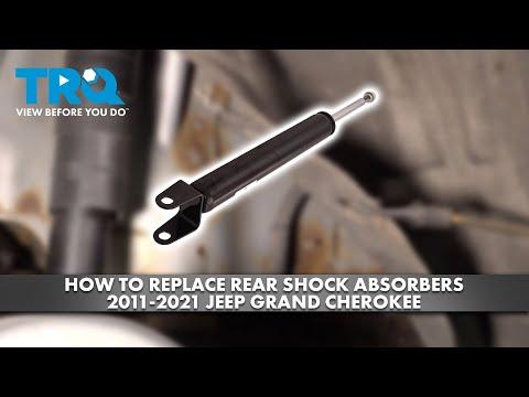 How to Replace Rear Shock Absorbers on a 2011-2021 Jeep Grand Cherokee
