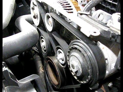 How to replace the serpentine belt on a 2.5L Subaru Legacy, Outback, Forester and more