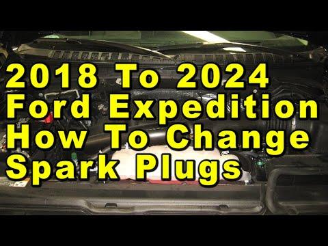 2018 To 2024 Ford Expedition How To Change Spark Plugs With Part Numbers - EcoBoost 3.5L Turbo V6