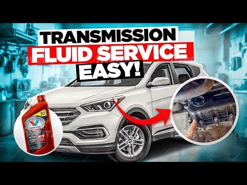 How to Change Transmission Fluid on a 2019 Hyundai Santa Fe XL (Drain & Fill)