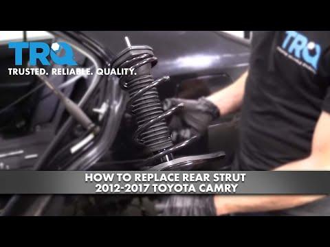 How to Replace Front Struts and Rear Shock Absorbers on a 2016 Toyota Camry