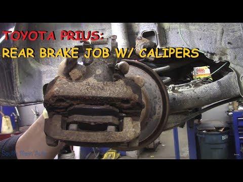 Toyota Prius - Rear Brake Pads, Rotors &amp; Calipers