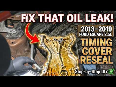 How to Replace the Timing Chain on a 2010-2017 Ford Escape 2.5L (Trim: S | Engine: Inline 4 2.5L)