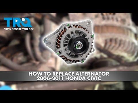 How to Replace Alternator 2006-2011 Honda Civic