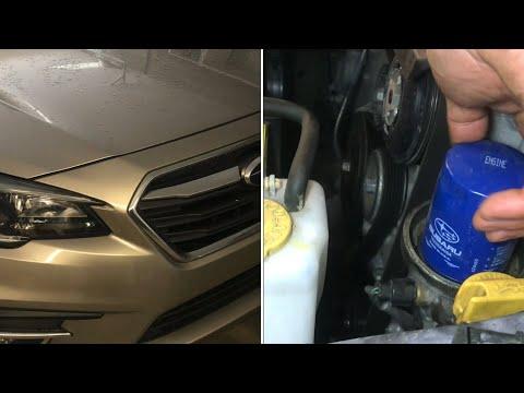 OIL CHANGE 2017 18 19 subaru legacy