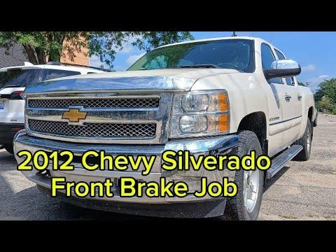 2012 Chevy Silverado - Front Brake Pads &amp; Rotors