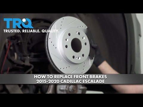 How to Replace Front Brakes 2015-2020 Cadillac Escalade