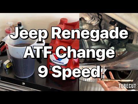How to Change Automatic Transmission Fluid on a 2015-2023 Jeep Renegade (9-Speed) (Engine: Inline 4 2.4L)