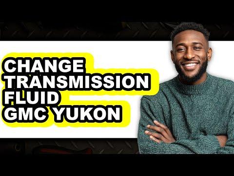How To Change Transmission Fluid GMC Yukon (Full Guide)
