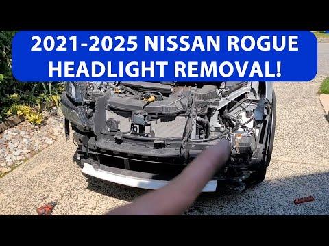 How To Remove 2021-2025 Nissan Rogue Headlight