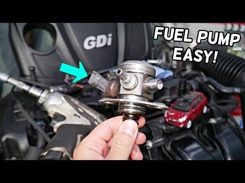 HYUNDAI TUCSON HIGH PRESSURE FUEL PUMP, DIRECT FUEL INJECTION FUL PUMP REPLACEMENT REMOVAL
