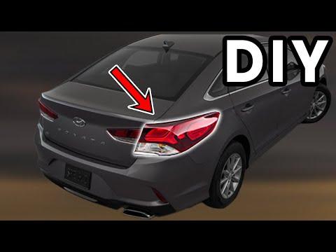 How to Replace Rear Taillight Bulbs on a 2006-2019 Hyundai Sonata (Turn & Reverse) (Trim: Plug-In Hybrid Limited)