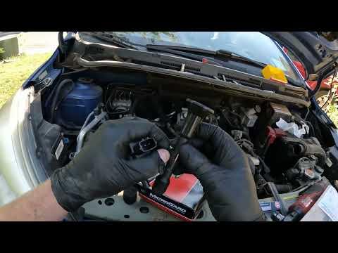 Nissan Versa Spark Plug and Coil Replacement 1.6 P0300 P0301 P0302 P0303 P0304