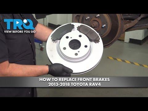 How to Replace Front Brakes 2013-2018 Toyota RAV4