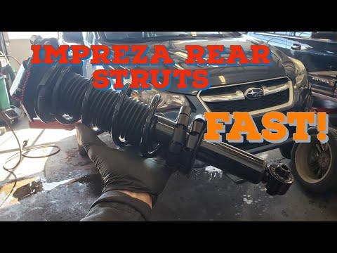 12-14 Subaru Impreza Wagon Rear Strut Replacement