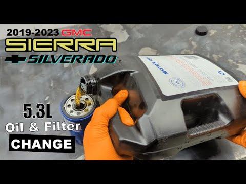 2019-2024: Sierra/Silverado Oil &amp; Filter Change (5.3L)