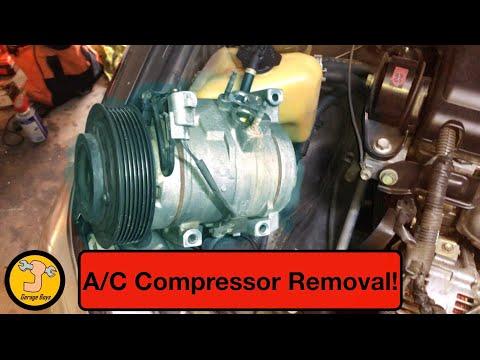 Toyota Camry A/C Compressor Removal