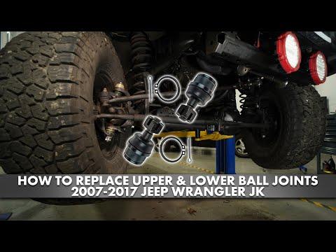 How to Replace Front Upper & Lower Ball Joints on a 2008 Jeep Wrangler