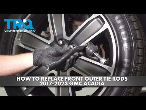 How to Replace Front Outer Tie Rods 2017-2023 GMC Acadia