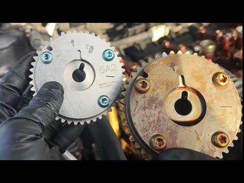 How to replace VTC actuator, timing chain, tensioner 2013 2014 2015 2016 2017 Honda Accord 2.4L