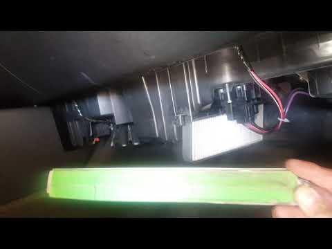 2007-14 Chevy Tahoe cabin filter install