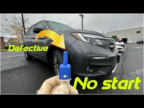 2016 - 2022 Honda Pilot no start