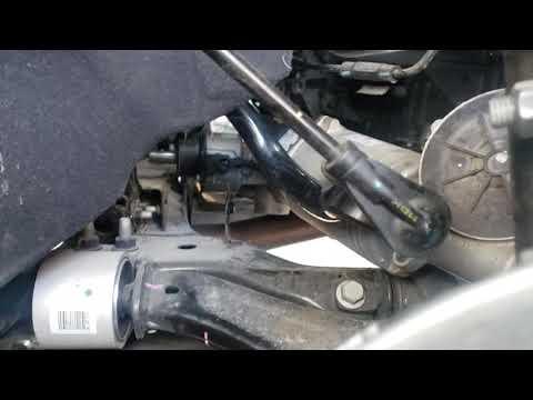 How to remove electric rack and pinion