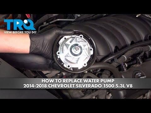 How to Replace Water Pump 2014-2018 Chevrolet Silverado 1500 5.3L V8