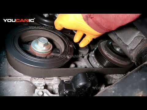 How to Replace the Serpentine Belt on a 2008-2016 Toyota Highlander (Engine: Inline 4 2.7L)