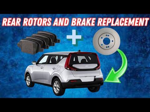 How to Replace Rear Rotors &amp; Brake Pads on a 2020+ Kia Soul (3rd Gen)