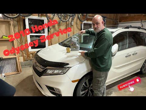 2018 Honda Odyssey Oil and Filter Change