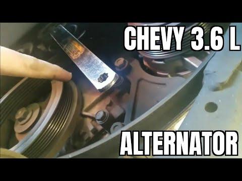 how to Replace Alternator Chevrolet Traverse 3.6