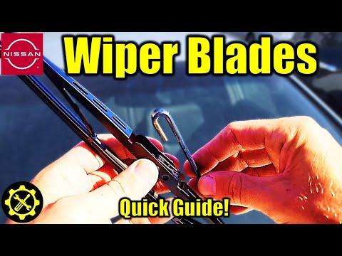 Nissan Altima Wiper Blade Replacement (applies to almost every car!)