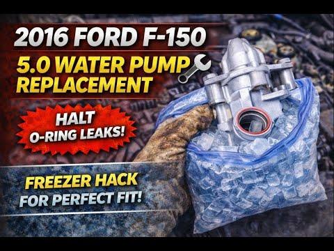 2016 Ford F-150 5.0L Water Pump Replacement | Avoid This Mistake #mobilemechanic