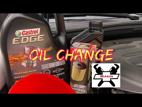 How to do an oil change on a 2019 jeep grand Cherokee￼