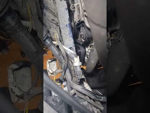 how to replace the serpentine belt on a Mercedes Benz GLA 250 turbo