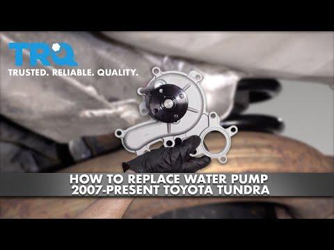 How to Replace the Water Pump on a 2008-2022 Toyota Sequoia (Engine: V8 5.7L)