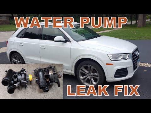 Audi Q3 TFSI 2.0T (a4 a5 q5 q3) water pump replacement