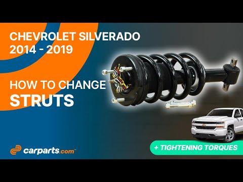 How to replace the Struts 2014 - 2019 Chevrolet Silverado 🚗