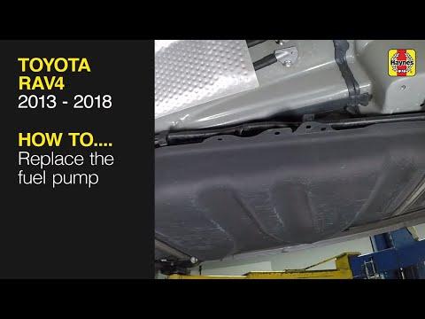 How to Replace the Fuel Pump on a 2009-2018 Toyota RAV4 (Engine: Inline 4 2.5L)