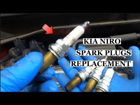 How to Replace Spark plugs on 2017~2022 KIA Niro.