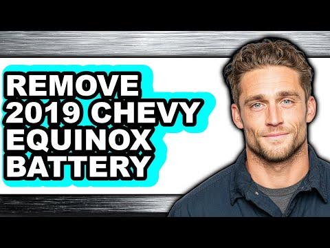 How to Replace the Battery on a 2019 Chevrolet Equinox