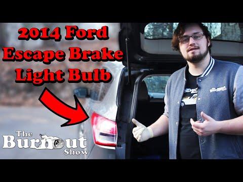 Replacing A Brake Light Bulb (2014 Ford Escape) - Burnout Tutorials