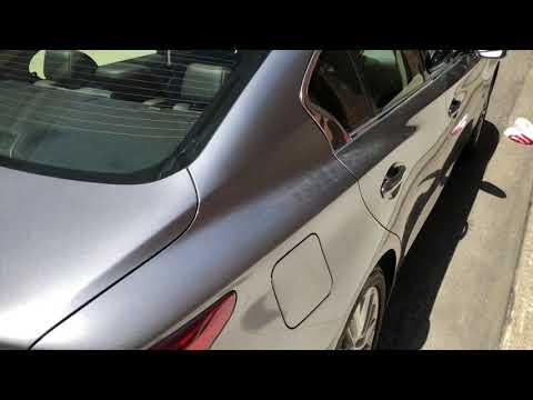 Infiniti Vehicles - How to open gas cap/fuel door