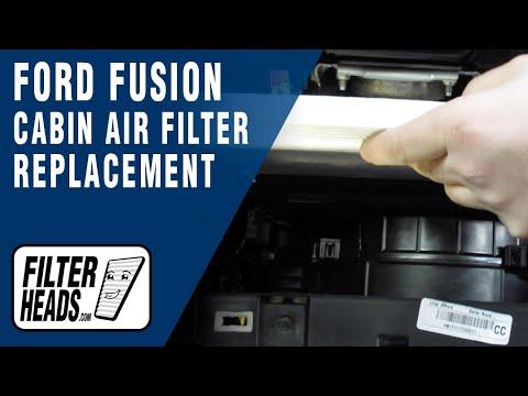 How to Replace Cabin Air Filter 2018 Ford Fusion | AQ1227