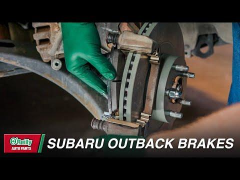 How to Replace Rear Brake Pads and Rotors on a 2010-2014 Subaru Outback (Trim: 2.5i)
